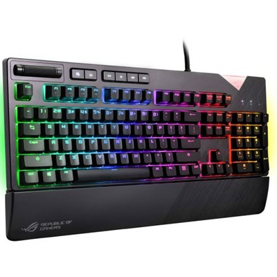 Asus ROG Strix Flare RGB Mechanical Gaming Keyboard (RGB Red) | 90MP00M0-B0UA00 | XA01 Asus ROG Strix Flare RGB Mechanical Gaming Keyboard (RGB Red) | 90MP00M0-B0UA00 | XA01